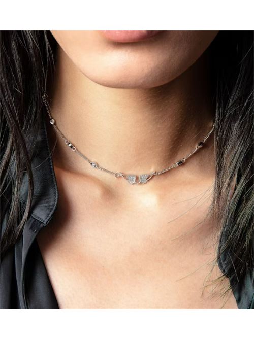 ROCK NECKLACE ZADIG&VOLTAIRE | OWJW00632027 SHINY SILVER